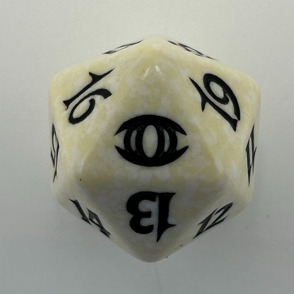 Magic The Gathering Future Sight White D20 Spindown Die